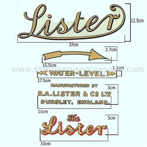 Lister stationary engine - lister,