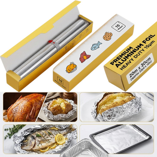 Aluminium foil food grade - food,
