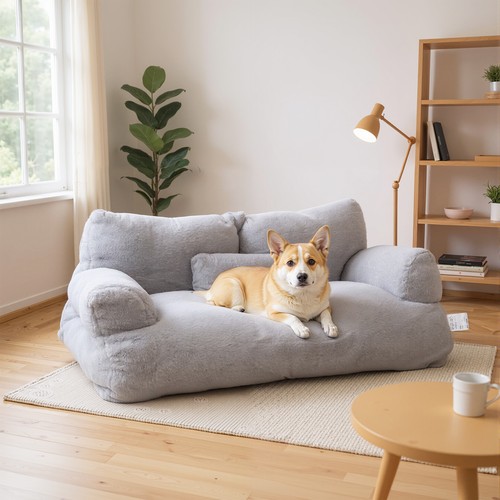 Pet dog bed sofa pillow - bed, w/