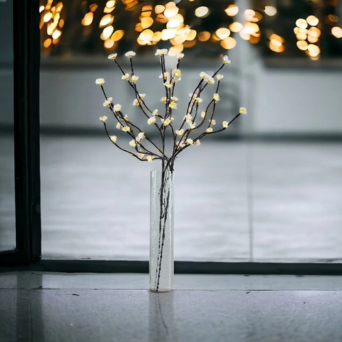 Cherry blossom white - white, twig