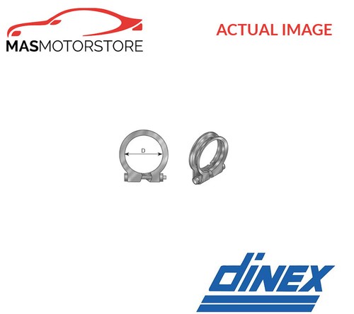 Exhaust system clip clamp - exhaust,