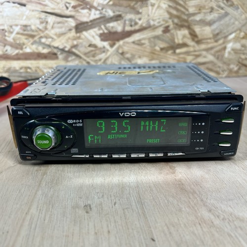 Vdo 721 cd721 car radio - cd,