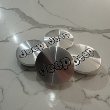 4PCS Alloy Wheel Center Cap Rim For Jeep 2.2" 56MM Cherokee Compass Wrangler