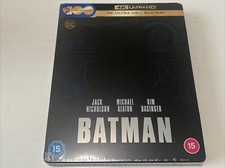 DC Batman (1989) 4K UHD Blu-ray SteelBook U.K. Exclusive