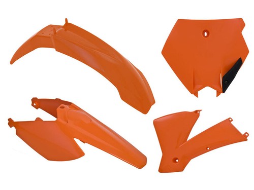 Rtech plastic kit orange ktm - plastic,