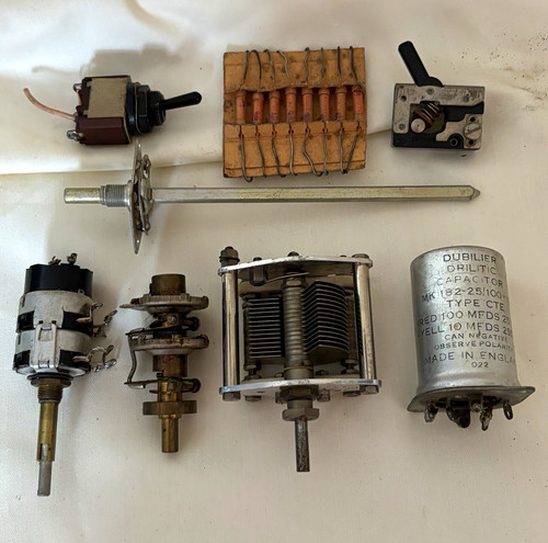 Dubilier vintage radio parts - vintage,