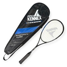 Pro Kennex Squash Racket & Case Destiny Ti Pro Titanium 150 Mid Plus
