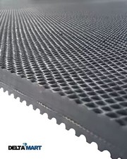 Heavy Duty Rubber Flooring Roll 10mm 2.4mx10m HammerTop Mat | Industrial, Gym...