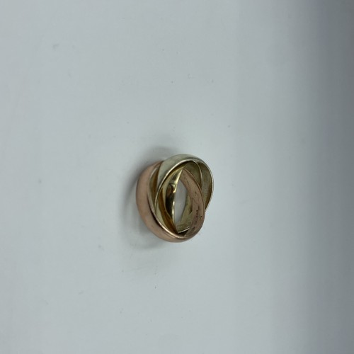 9ct colour gold russian - 9ct, 3