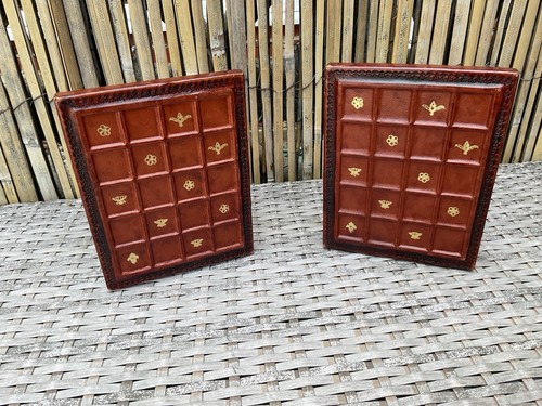 Vintage leather book - vintage,