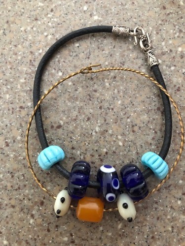 Rreplica roman glass bead
