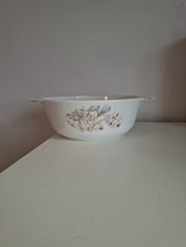 Vintage pyrex pretty blue iris - vintage,