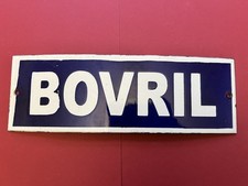 Vintage Bovril Enamel Sign Heavy Metal 2mm Thick
