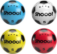 Soccer Shooot PVC football For Kids (Deflated) Lightweight Party Inflatable ball