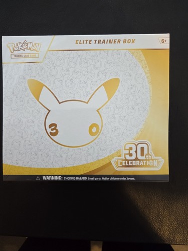 Pokemon 30th anniversary elite - pokemon,