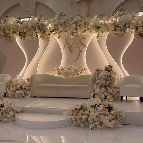 Wedding party backdrop - wedding,