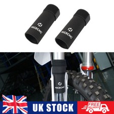 NICECNC Black Neoprene Motorcycle Fork Gaiter Boot Seal Socks Protector 37-50mm