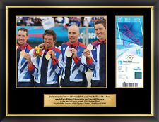 London 2012 Olympics Collectors Edition Ticket & Premium Framed Canoeing Photos