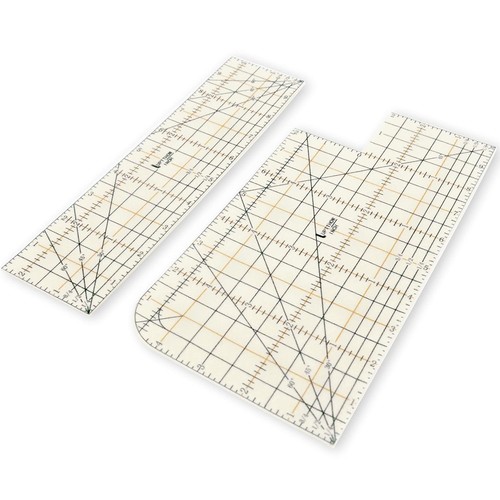 2pc hot hem ruler - 2pc,
