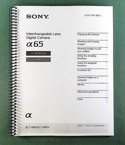 Sony slt a65 - sony, slt-a65