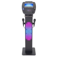 Easy Karaoke EKS878BT Bluetooth Trolley Karaoke System with LED Lights