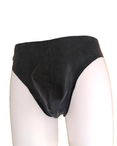 Latex jock rubber briefs - jock,