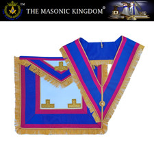 MASONIC MARK DEGREE MARK PROVINCIAL FULL DRESS APRON & COLLAR | Unique Quality
