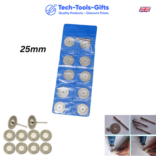 12pcs 25mm diamond cutting - 25mm,
