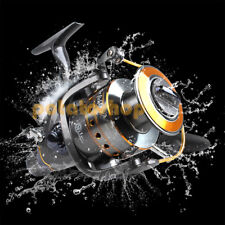 3000-6000 Fishing Spinning Reel Baitfeeder Carp Match Free Spare Spool 11BB Pike