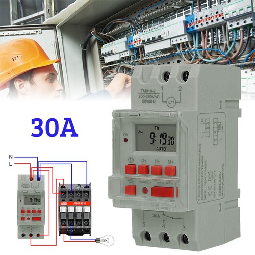 Tm919b 30a 220v - 30a, din
