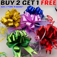 PULL BOWS LARGE 50mm QUALITY Wedding Car Present Christmas Party Gift Wrap