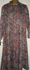 Vintage Norman Linton Dress Size 22UK