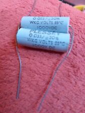 NOS Vintage PLESSEY  0.033uF 1000V 20% Capacitor 2 x PIECES 