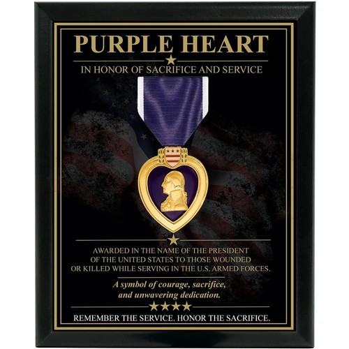 Purple heart medal - purple,
