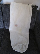 Vintage White Dinghy Sail Bag