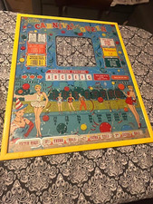 Bally Bingo Pinball Machine Carnival Queen 1958 Vintage