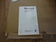 Boxford CUD, BUD, AUD parts