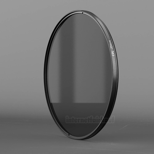 Polarizing filter circular