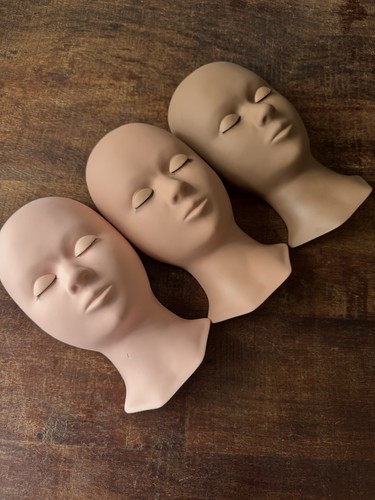 Beauty training heads - 3,