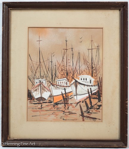 Mid century painting - mid,