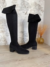 Mango over the knee square toe