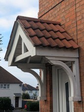 Wooden Porch Canopy / Front