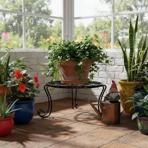 Pieces wrought iron plant - pieces,