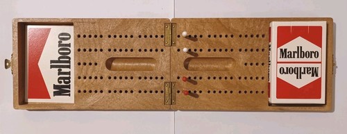 Marlboro cribbage set - marlboro,
