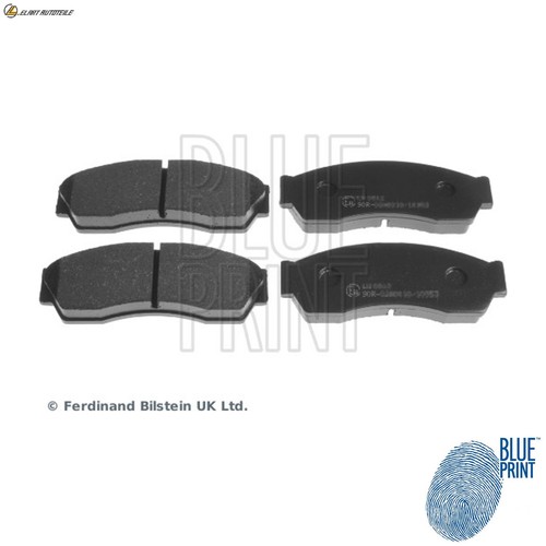 Brake pad set disc - pad,