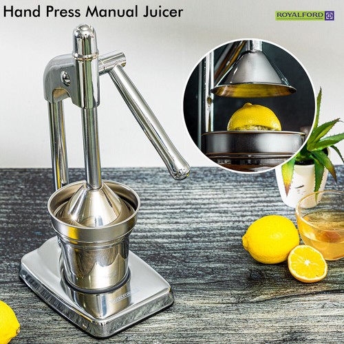 Manual fruit hand - press, citrus