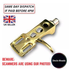 Gold Headshell & Wires With