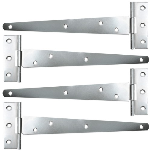 Large zinc tee - tee, 10"