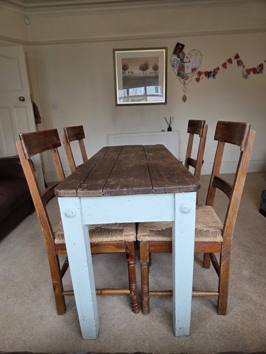Rustic farmhouse dining - farmhouse,