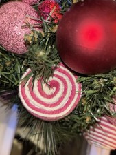 Large Hand Crafted Candy cane